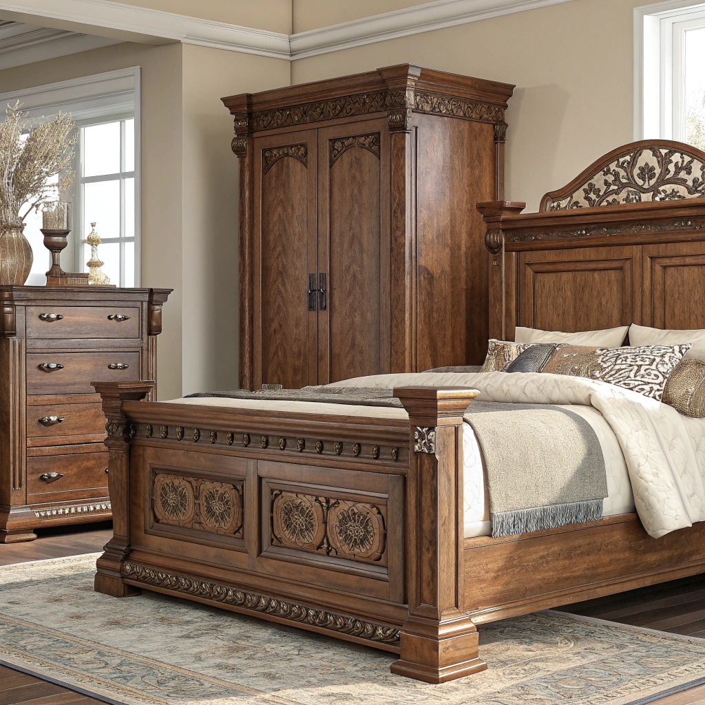 Oak wood grain detail